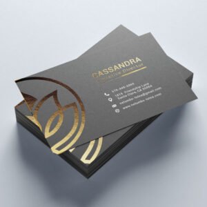 Business Card Foil Worx2" x 3.5"