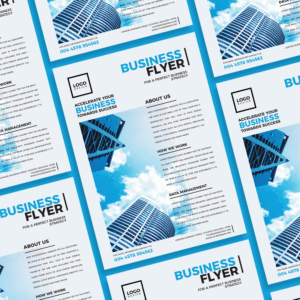 Flyer Flat 100 LB Gloss Cover 5.5" x 8.5"