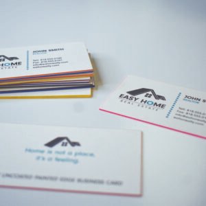 Business Card Painted Edge 2" x 3.5"