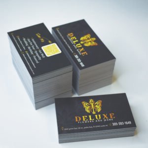 Business Card Suede 2" x 3.5"