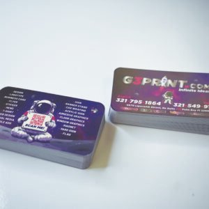 Business Card Raised Spot UV 2" x 3.5"