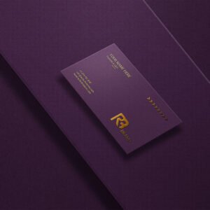 Business Card Raised Foil2" x 3.5"