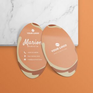 Sticker Oval 3.5" x 4"