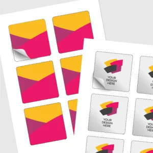 Sticker Round Corner 2" x 2"